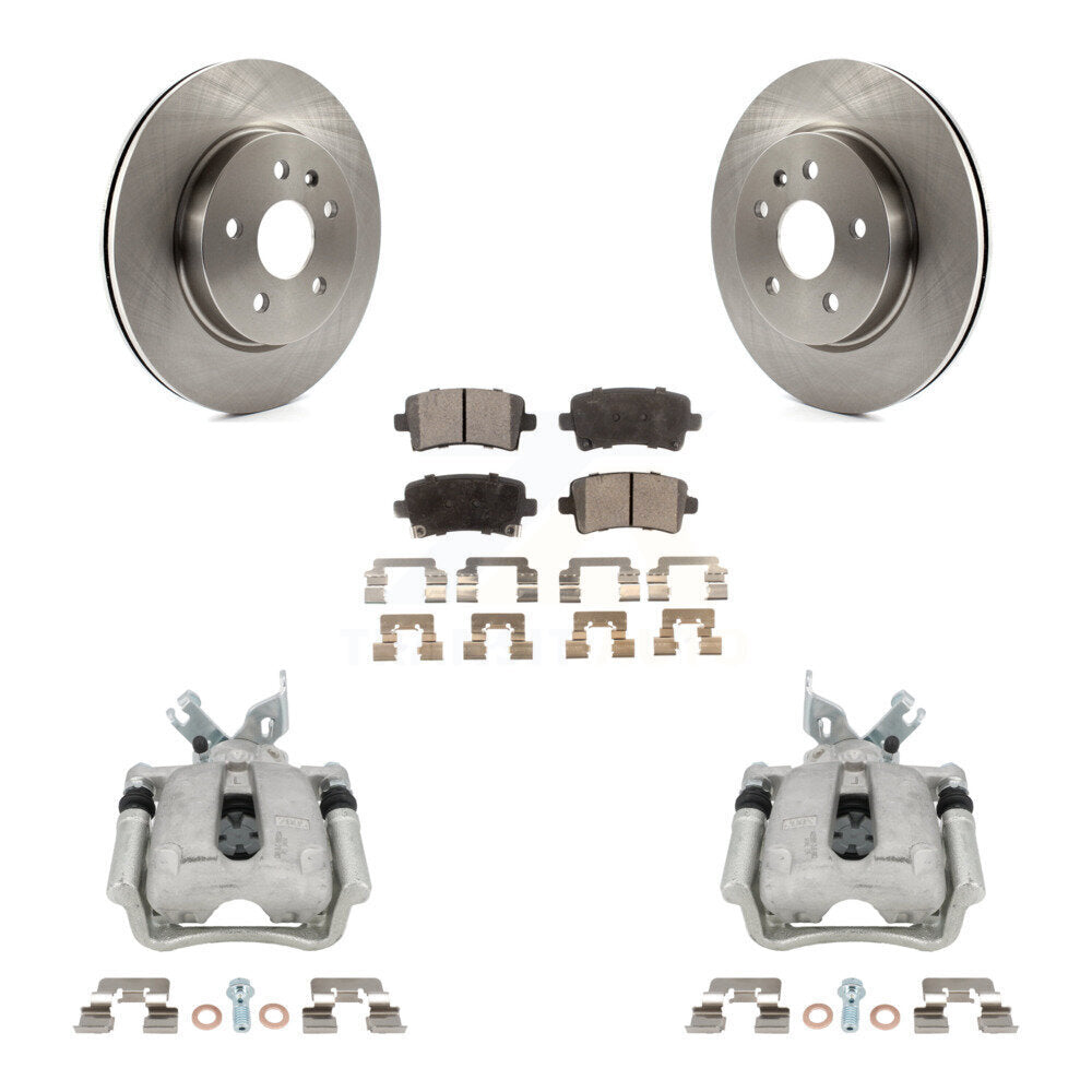 Transit Auto KC8-100435P Disc Brake Kit for 2011-2017 Buick LaCrosse, Buick Regal - Rear product image