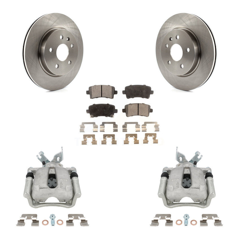 Transit Auto KC8-100435P Disc Brake Kit for 2011-2017 Buick LaCrosse, Buick Regal - Rear product image