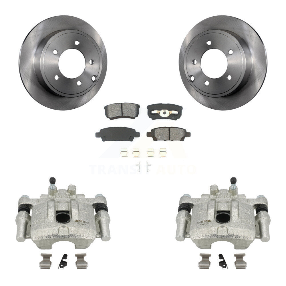 Transit Auto KC8-100435S Disc Brake Kit for 2007-2017 Jeep Compass, Mitsubishi Lancer, Chrysler 200 & more - Rear product image