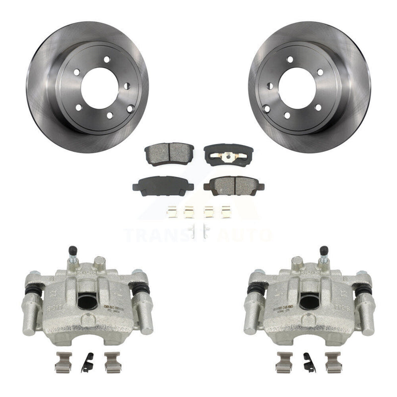 Transit Auto KC8-100435S Disc Brake Kit for 2007-2017 Jeep Compass, Mitsubishi Lancer, Chrysler 200 & more - Rear product image