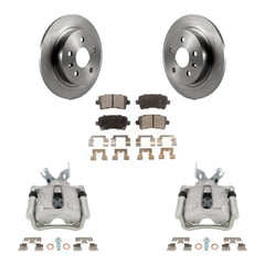 Transit Auto KC8-100436P Disc Brake Kit for 2011-2017 Chevrolet Malibu, Buick LaCrosse, Buick Regal - Rear product image