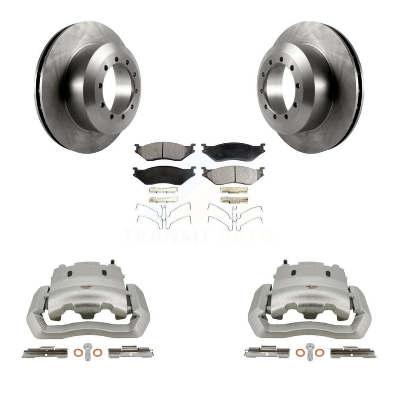 Transit Auto KC8-100437P Disc Brake Kit for 1999-2003 Ford E-550 Super Duty, Ford E-550 Econoline Super Duty, Ford F-450 Super Duty & more - Rear product image