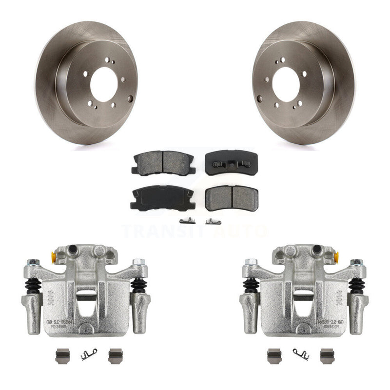 Transit Auto KC8-100437S Disc Brake Kit for 2007-2015 Mitsubishi Outlander, Mitsubishi Lancer - Rear product image