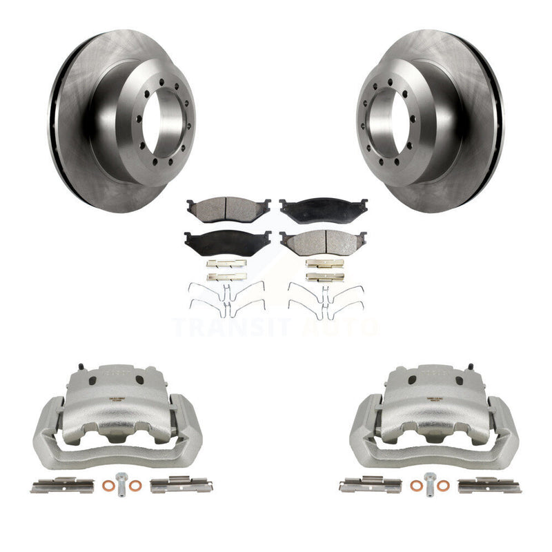 Transit Auto KC8-100438P Disc Brake Kit for 1999-2003 Ford E-550 Super Duty, Ford E-550 Econoline Super Duty, Ford F-450 Super Duty & more - Rear product image