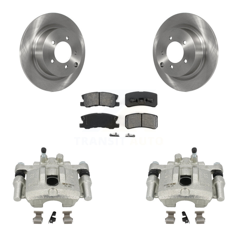 Transit Auto KC8-100438S Disc Brake Kit for 2008-2017 Mitsubishi Lancer, Dodge Caliber - Rear product image