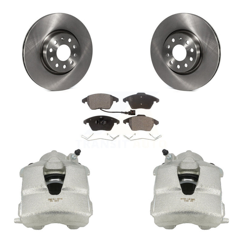 Transit Auto KC8-100438T Disc Brake Kit for 2005-2015 Volkswagen Jetta - Front product image