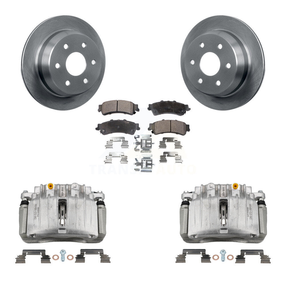 Transit Auto KC8-100439P Disc Brake Kit for 2007 Chevrolet Silverado 1500 Classic, GMC Sierra 1500 Classic - Rear product image