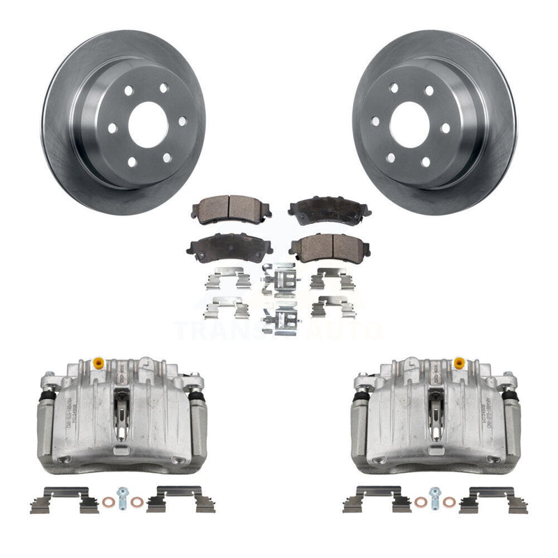 Transit Auto KC8-100439P Disc Brake Kit for 2007 Chevrolet Silverado 1500 Classic, GMC Sierra 1500 Classic - Rear product image