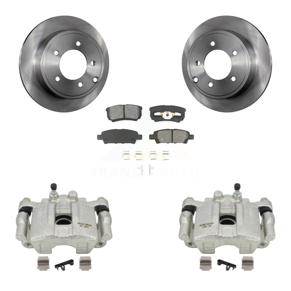 Transit Auto KC8-100439S Disc Brake Kit for 2008-2017 Mitsubishi Lancer, Dodge Caliber - Rear product image