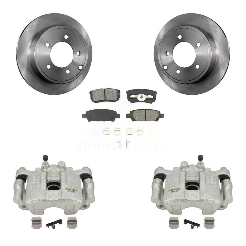 Transit Auto KC8-100439S Disc Brake Kit for 2008-2017 Mitsubishi Lancer, Dodge Caliber - Rear product image