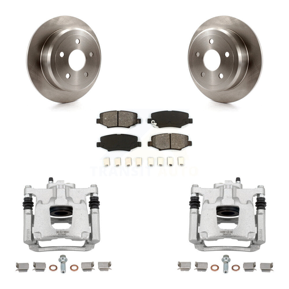 Transit Auto KC8-100440S Disc Brake Kit for 2007-2018 Jeep Wrangler JK, Jeep Wrangler - Rear product image
