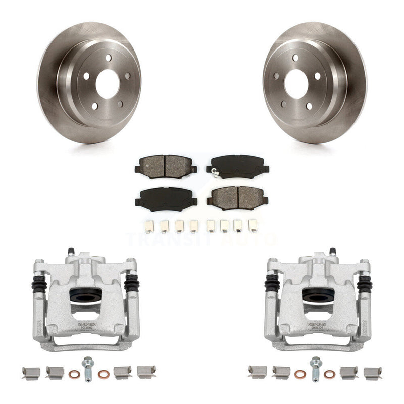 Transit Auto KC8-100440S Disc Brake Kit for 2007-2018 Jeep Wrangler JK, Jeep Wrangler - Rear product image