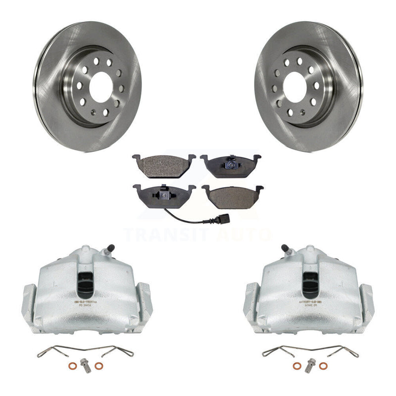 Transit Auto KC8-100440T Disc Brake Kit for 2011-2015 Volkswagen Jetta - Front product image