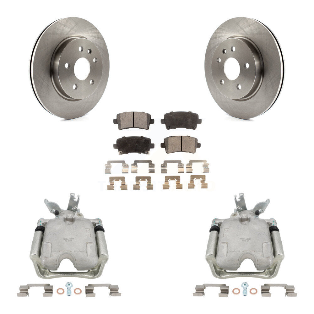 Transit Auto KC8-100441P Disc Brake Kit for 2014-2015 Chevrolet Malibu - Rear product image