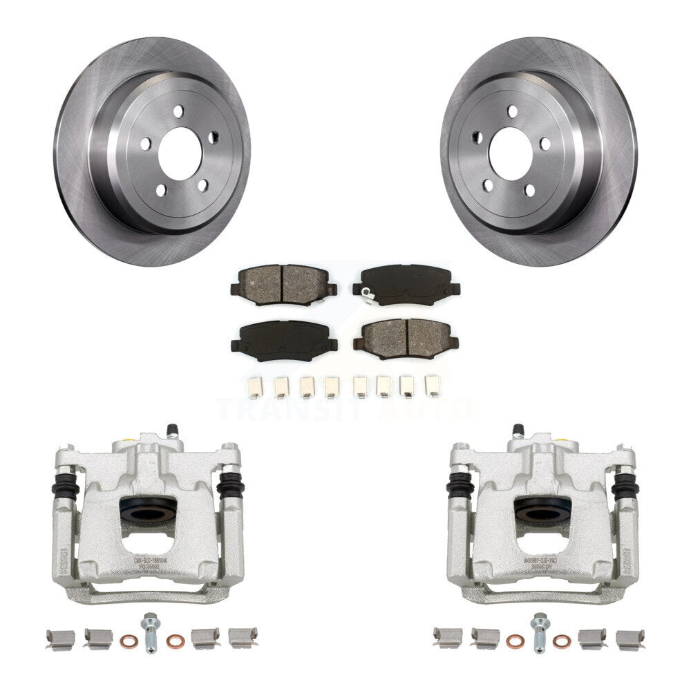 Transit Auto KC8-100441S Disc Brake Kit for 2007-2012 Jeep Liberty, Dodge Nitro - Rear product image