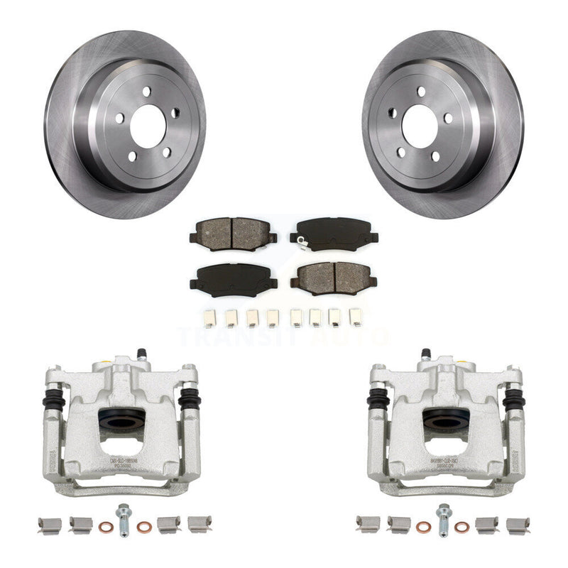Transit Auto KC8-100441S Disc Brake Kit for 2007-2012 Jeep Liberty, Dodge Nitro - Rear product image