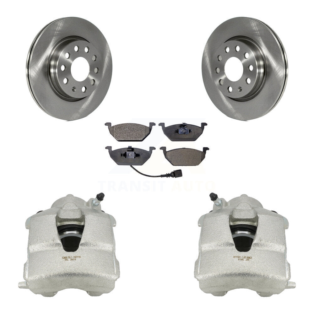 Transit Auto KC8-100441T Disc Brake Kit for 2011-2015 Volkswagen Jetta - Front product image