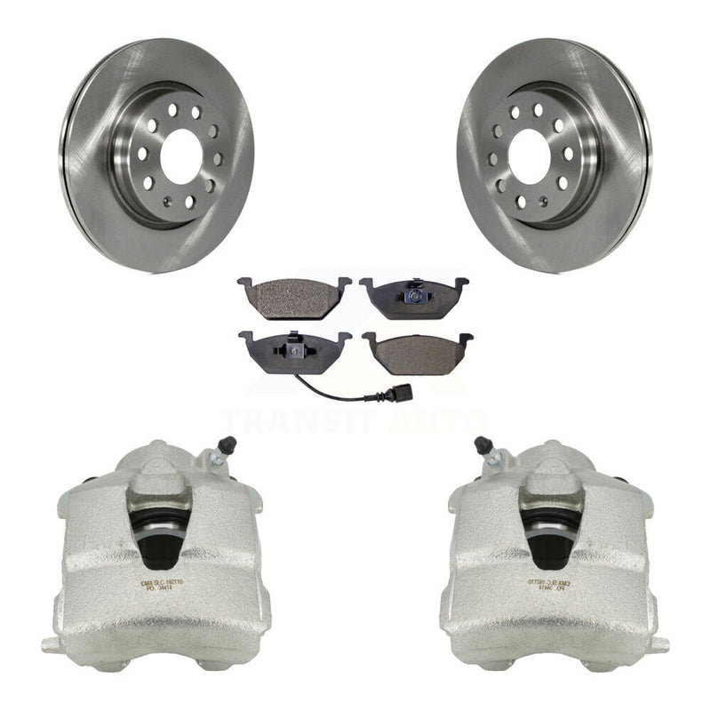 Transit Auto KC8-100441T Disc Brake Kit for 2011-2015 Volkswagen Jetta - Front product image