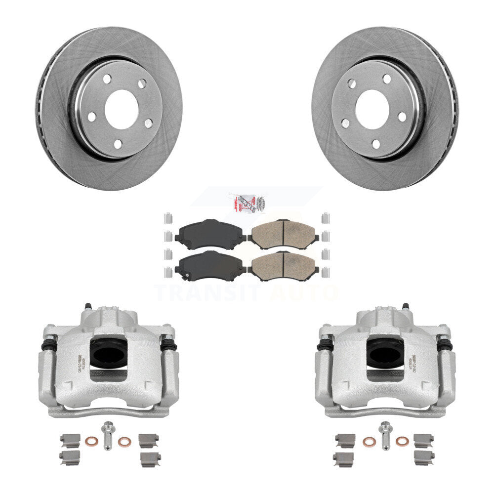 Transit Auto KC8-100442N Disc Brake Kit for 2007-2016 Jeep Wrangler - Front product image