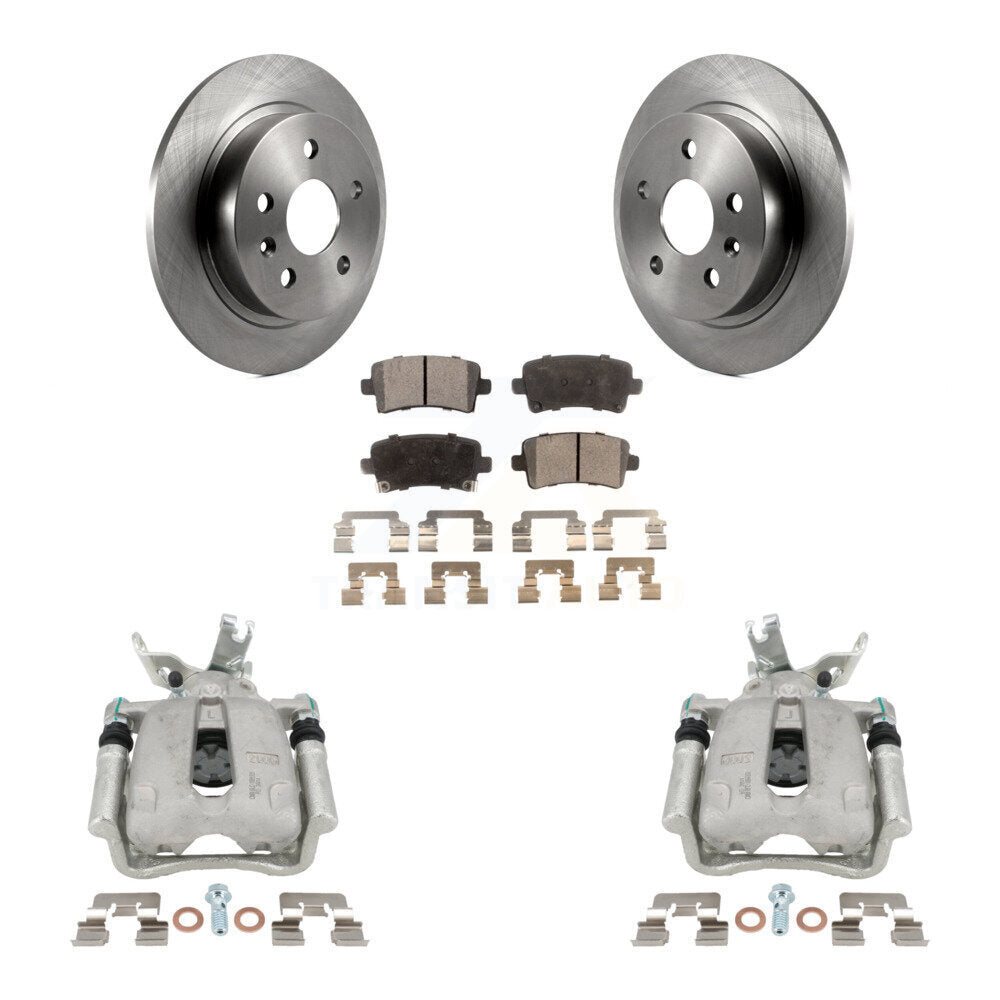 Transit Auto KC8-100442P Disc Brake Kit for 2014-2016 Chevrolet Malibu Limited, Chevrolet Malibu - Rear product image