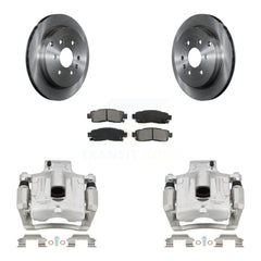 Transit Auto KC8-100442S Disc Brake Kit for 2007-2017 GMC Acadia Limited, Chevrolet Traverse, Buick Enclave & more - Rear product image