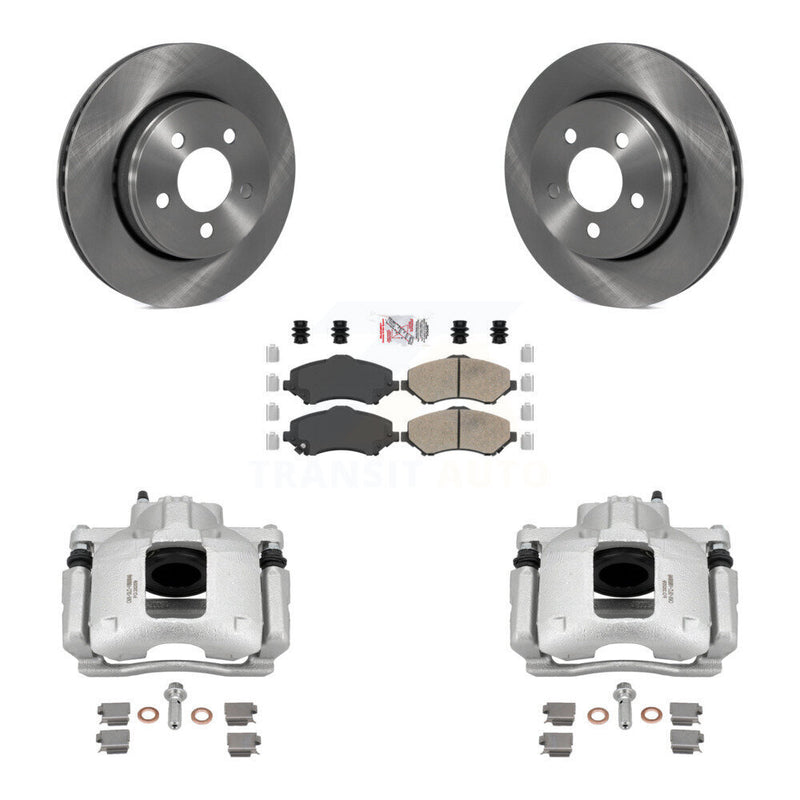 Transit Auto KC8-100443N Disc Brake Kit for 2007-2011 Dodge Nitro - Front product image