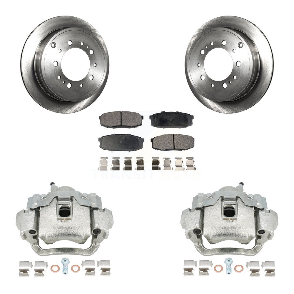 Transit Auto KC8-100443P Disc Brake Kit for 2008-2015 Lexus LX570, Toyota Land Cruiser - Rear product image