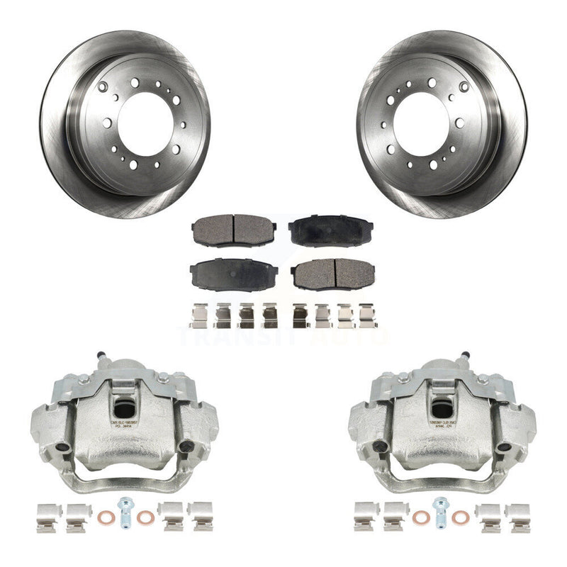 Transit Auto KC8-100443P Disc Brake Kit for 2008-2015 Lexus LX570, Toyota Land Cruiser - Rear product image
