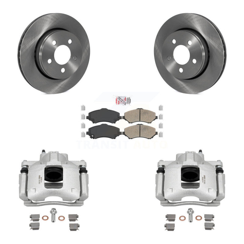 Transit Auto KC8-100444N Disc Brake Kit for 2007-2011 Dodge Nitro - Front product image