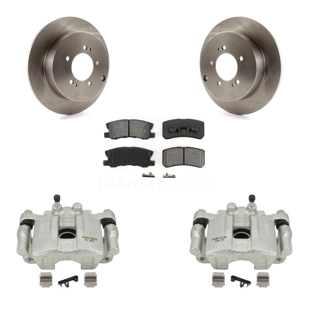 Transit Auto KC8-100444S Disc Brake Kit for 2011-2012 Mitsubishi Outlander - Rear product image