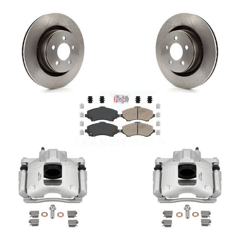 Transit Auto KC8-100445N Disc Brake Kit for 2008-2011 Dodge Nitro - Front product image
