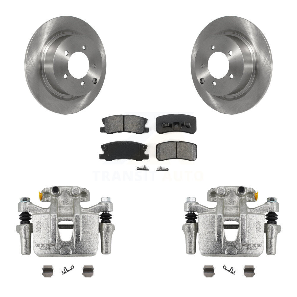 Transit Auto KC8-100445S Disc Brake Kit for 2011-2013 Mitsubishi Outlander - Rear product image