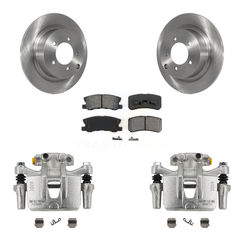 Transit Auto KC8-100445S Disc Brake Kit for 2011-2013 Mitsubishi Outlander - Rear product image