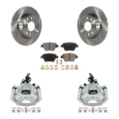 Transit Auto KC8-100446P Disc Brake Kit for 2010-2016 Volkswagen GTI, Volkswagen Beetle, Volkswagen Golf & more - Rear product image