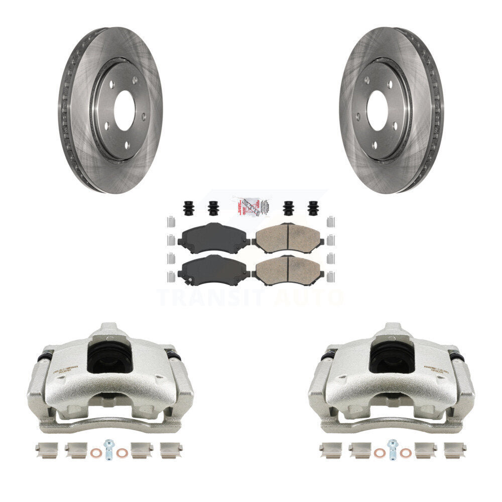 Transit Auto KC8-100447N Disc Brake Kit for 2009-2011 Dodge Journey - Front product image