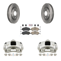 Transit Auto KC8-100447N Disc Brake Kit for 2009-2011 Dodge Journey - Front product image