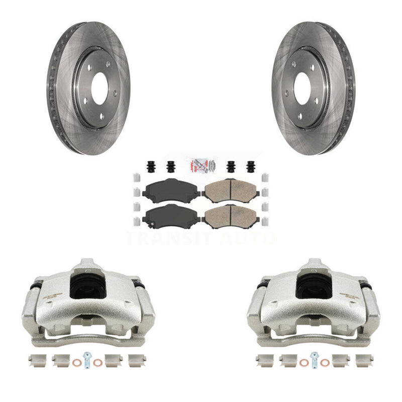 Transit Auto KC8-100447N Disc Brake Kit for 2009-2011 Dodge Journey - Front product image