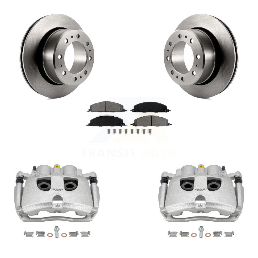 Transit Auto KC8-100447S Disc Brake Kit for 2009-2018 Ram 2500, Ram 3500, Dodge Ram 2500 & more - Rear product image