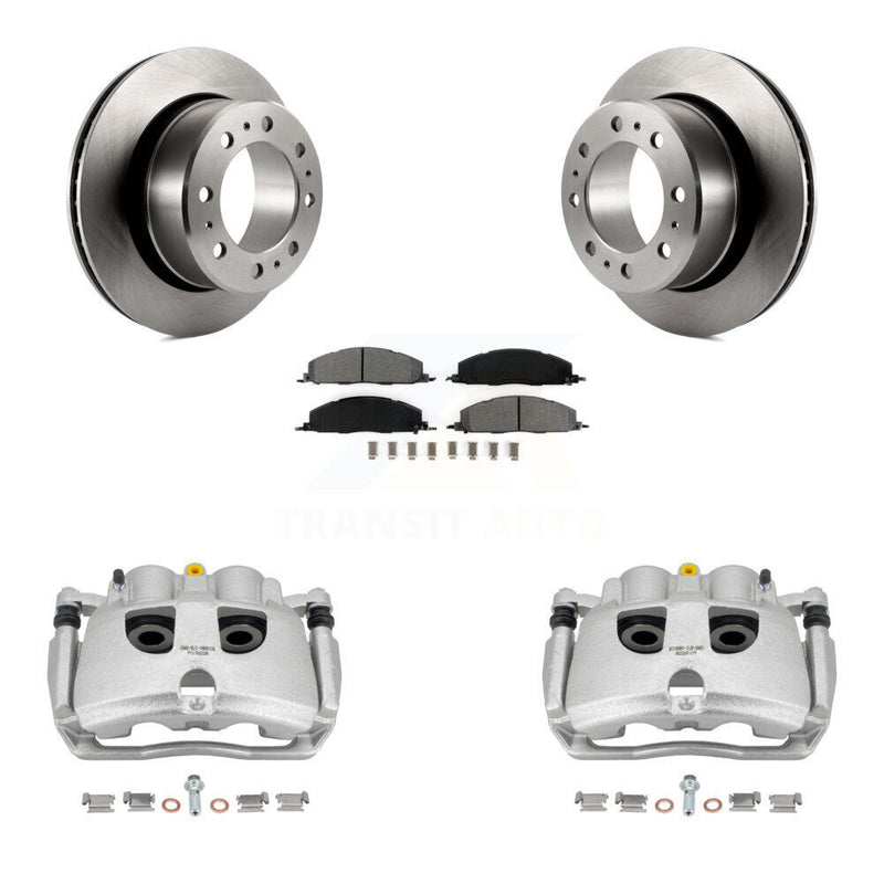 Transit Auto KC8-100447S Disc Brake Kit for 2009-2018 Ram 2500, Ram 3500, Dodge Ram 2500 & more - Rear product image
