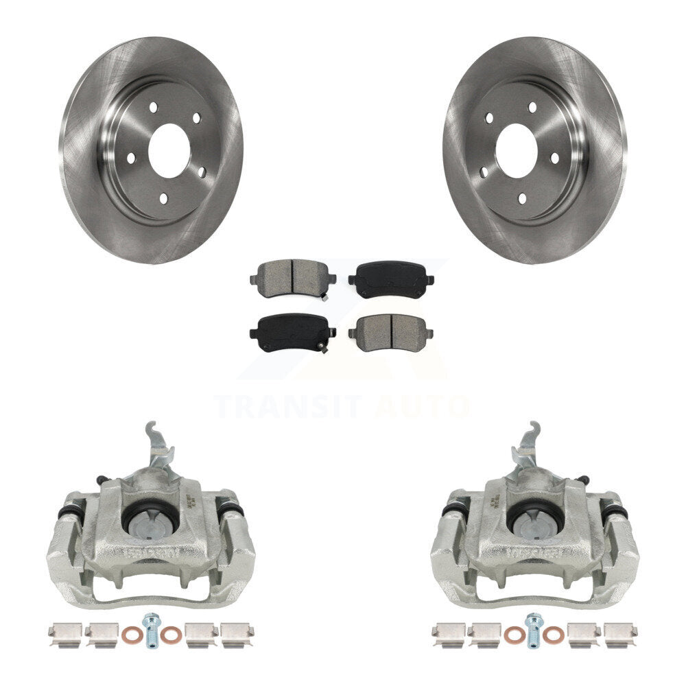 Transit Auto KC8-100448S Disc Brake Kit for 2009-2011 Dodge Journey - Rear product image
