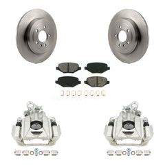 Transit Auto KC8-100449S Disc Brake Kit for 2010-2019 Ford Explorer, Ford Taurus, Ford Flex & more - Rear product image