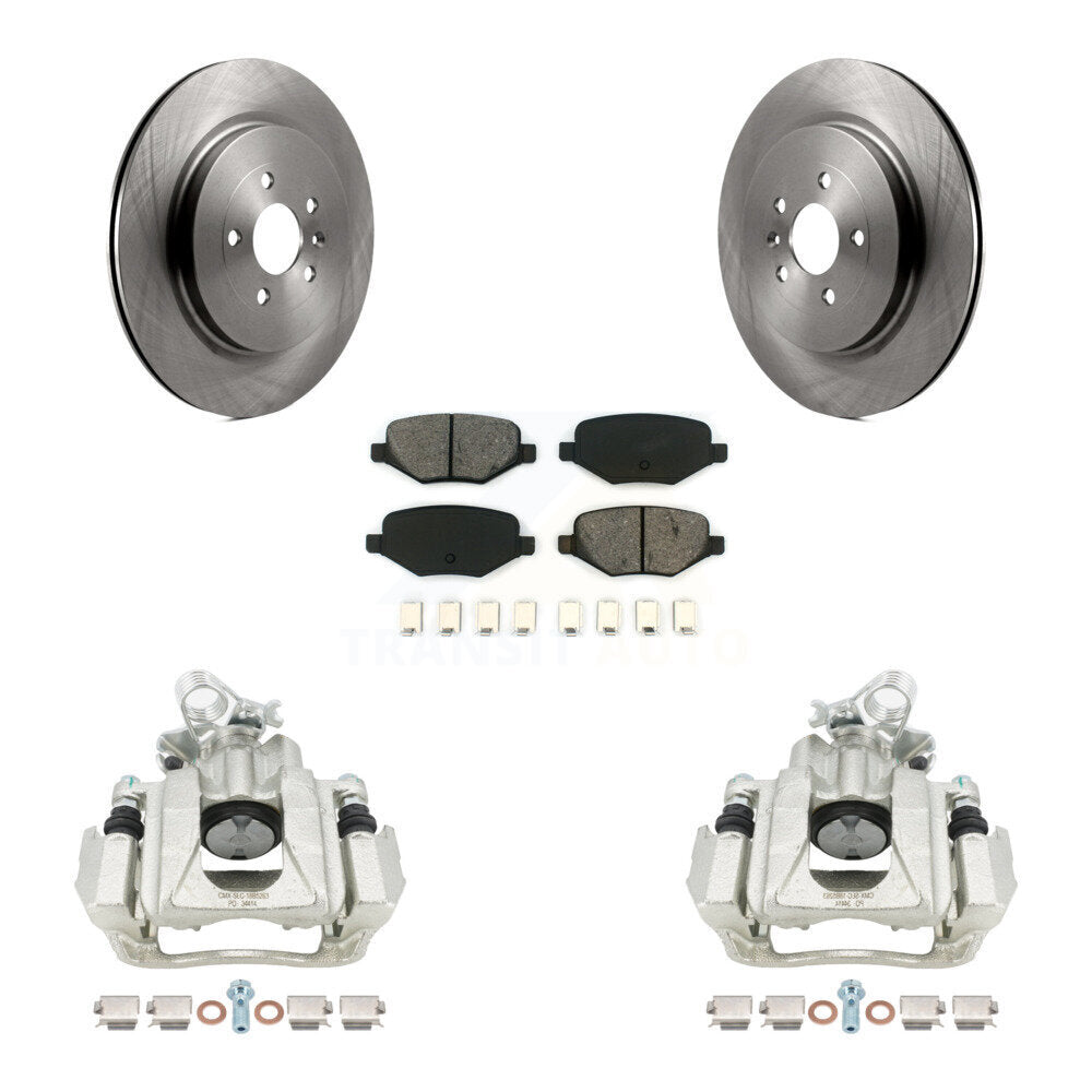 Transit Auto KC8-100450S Disc Brake Kit for 2012-2016 Lincoln MKS, Ford Flex - Rear product image