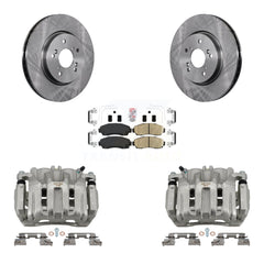 Transit Auto KC8-100452N Disc Brake Kit for 2007-2016 Honda Crosstour, Honda CR-V, Honda Accord Crosstour & more - Front product image