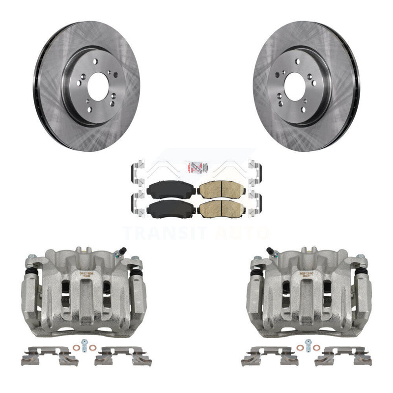 Transit Auto KC8-100453N Disc Brake Kit for 2007-2016 Honda Crosstour, Honda CR-V, Honda Accord Crosstour & more - Front product image