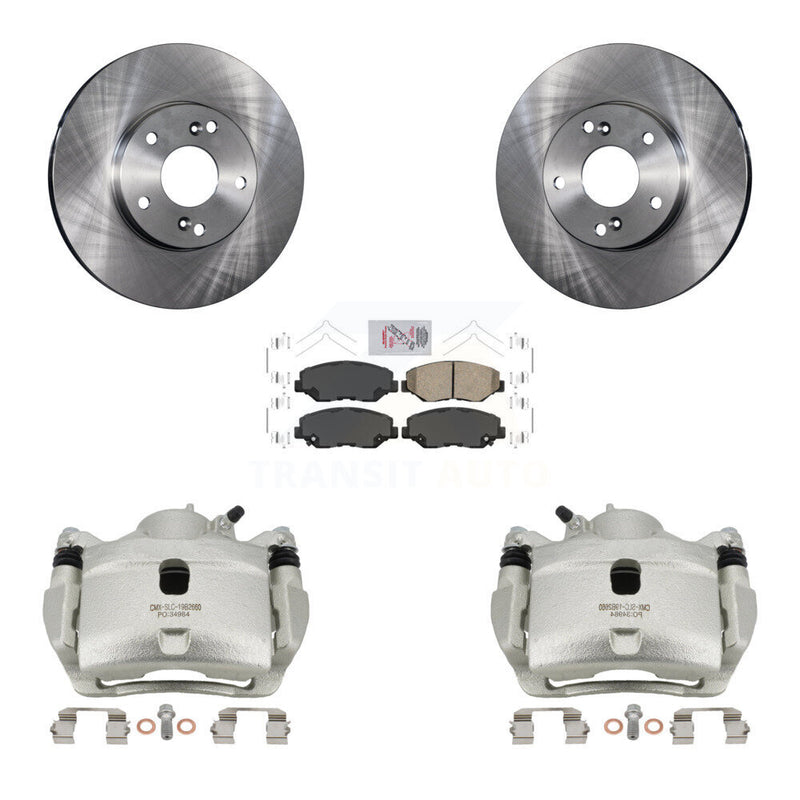 Transit Auto KC8-100455N Disc Brake Kit for 2013-2016 Honda CR-Z, Honda Civic - Front product image