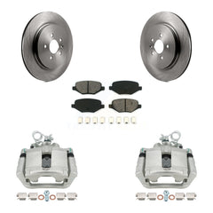 Transit Auto KC8-100455S Disc Brake Kit for 2013-2019 Ford Taurus, Ford Explorer, Lincoln MKS & more - Rear product image