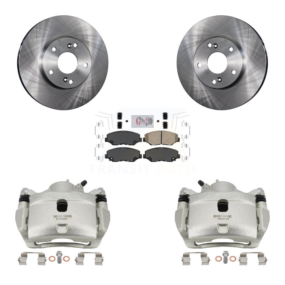 Transit Auto KC8-100456N Disc Brake Kit for 2013-2016 Honda CR-Z, Honda Civic - Front product image