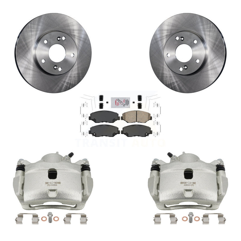Transit Auto KC8-100456N Disc Brake Kit for 2013-2016 Honda CR-Z, Honda Civic - Front product image