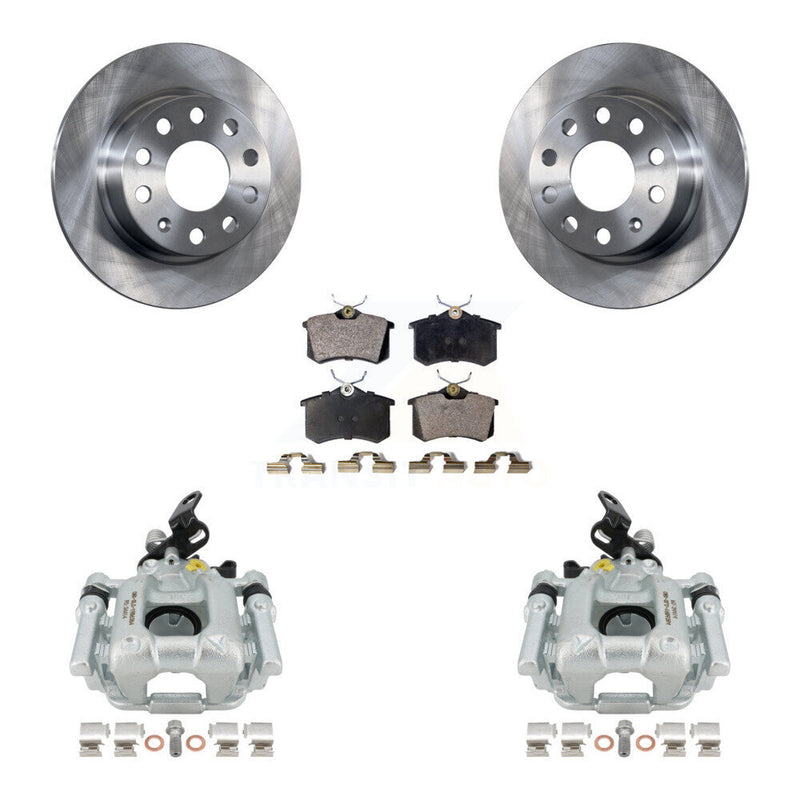 Transit Auto KC8-100456P Disc Brake Kit for 2012 Volkswagen Beetle - Rear product image