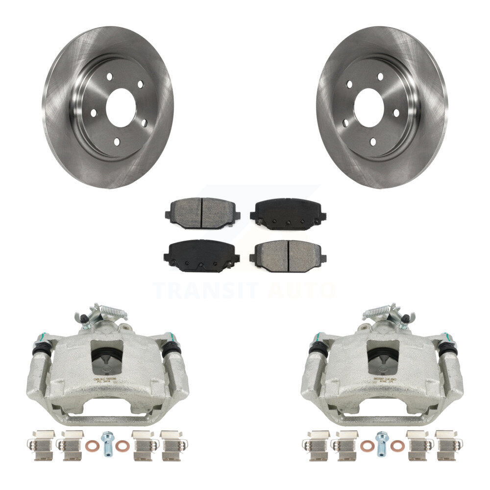 Transit Auto KC8-100456S Disc Brake Kit for 2017-2018 Dodge Grand Caravan - Rear product image